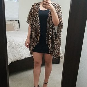 Cheetah kimono